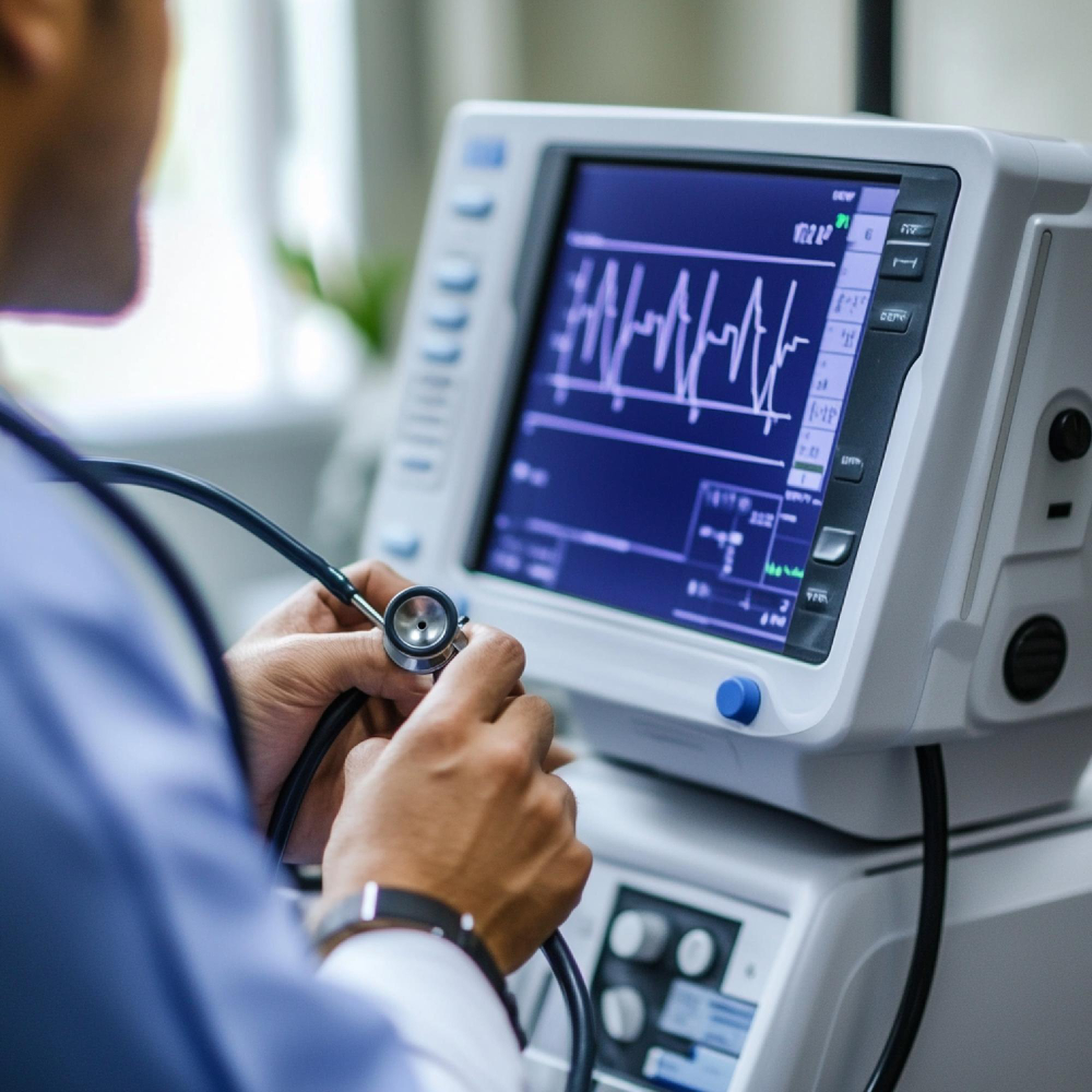 Exame de Eletrocardiograma (ECG)